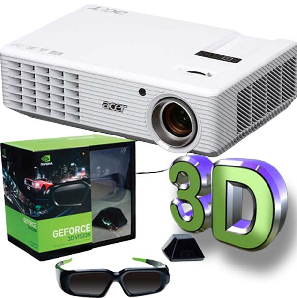 Proyecto Acer H5360 + nvidia vision 3d kit